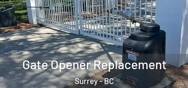 Gate Opener Replacement Surrey - BC