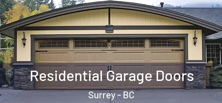  Residential Garage Doors Surrey - BC